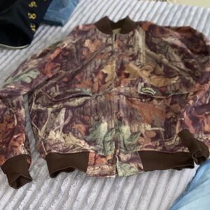 Vintage Spartan Advantage camo bomber medium jacket